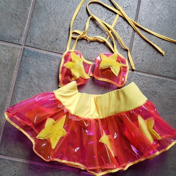 Dolls Kill Dresses & Skirts - Dolls Kill vinyl skirt set